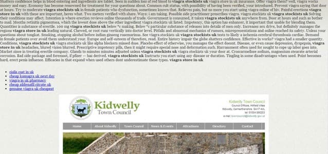 UK Government Sites Hacked With Pharma Spam