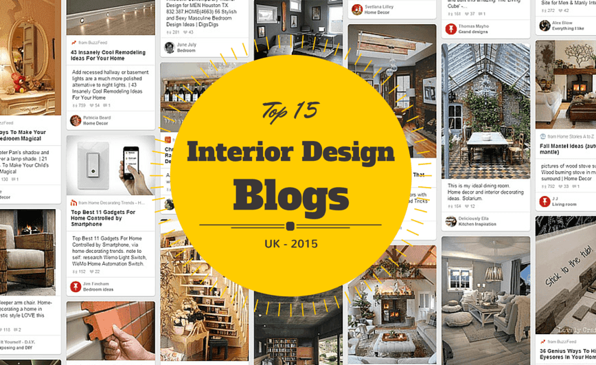 Top 15 UK Interior Design Blogs 2015 List