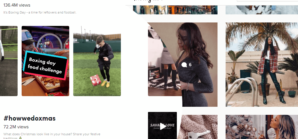 Google Add Integration for TikTok & Instagram Videos into Mobile Results